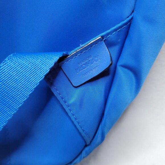 Maison Promax Teddy Bear Backpack Blue 15" Unisex Adult Bag Multiple Pockets - Picture 10 of 12